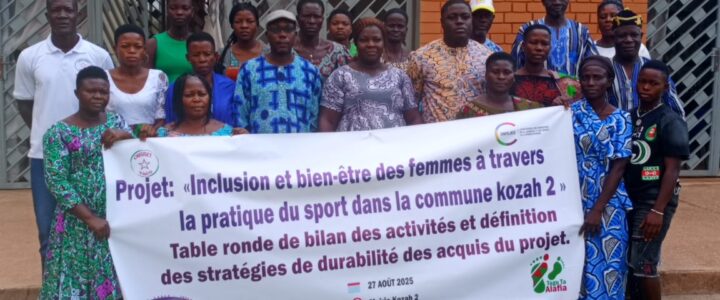Sport au service de l’inclusion et du bien-être des femmes dans Kozah 2, état des lieux et perspectives.