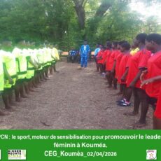 OLF-PCN : le sport, moteur de sensibilisation pour la promotion du leadership féminin à Kouméa.